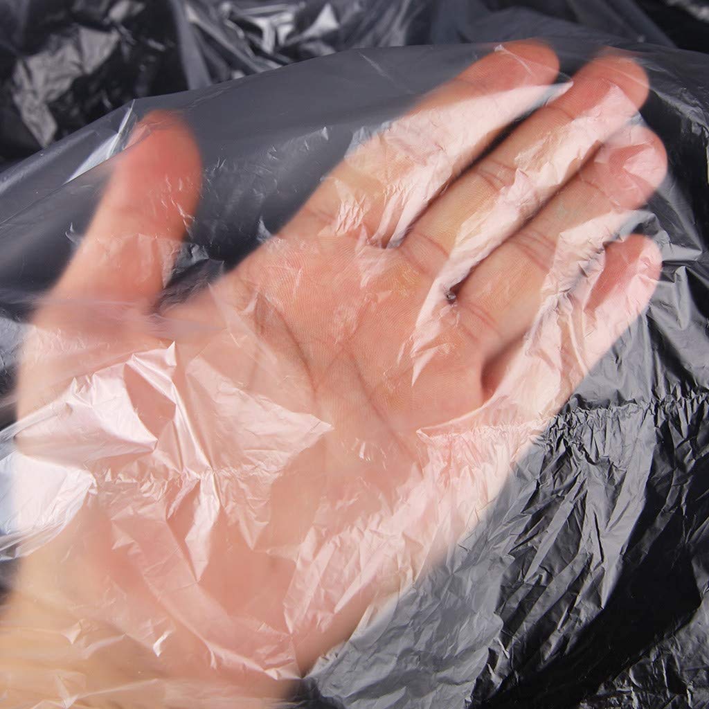 100 pezzi Mantelle per taglio capelli, Mantelle monouso per parrucchiere, Copertura per taglio capelli impermeabile Mantella per barbiere, per parrucchiere e parrucchiere, tinture per capelli