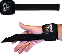 Strap Com Munhequeira Musculação Academia Grip - Vem O Par