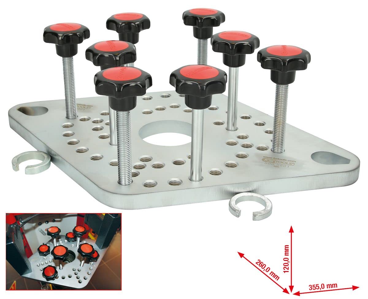 KS Tools 500.8801 Adapterplatte für Druckluft-Stand-Federspanner