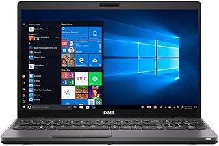 Dell Latitude 5500 Home and Business Laptop Intel i5-8265U 4-Core, 8GB RAM, 256GB PCIe SSD, Intel HD 620, 15.6" Full HD 1920x1080, Fingerprint, WiFi, Bluetooth, Webcam, 3xUSB 3.1, Win 10 Pro (Renewed)