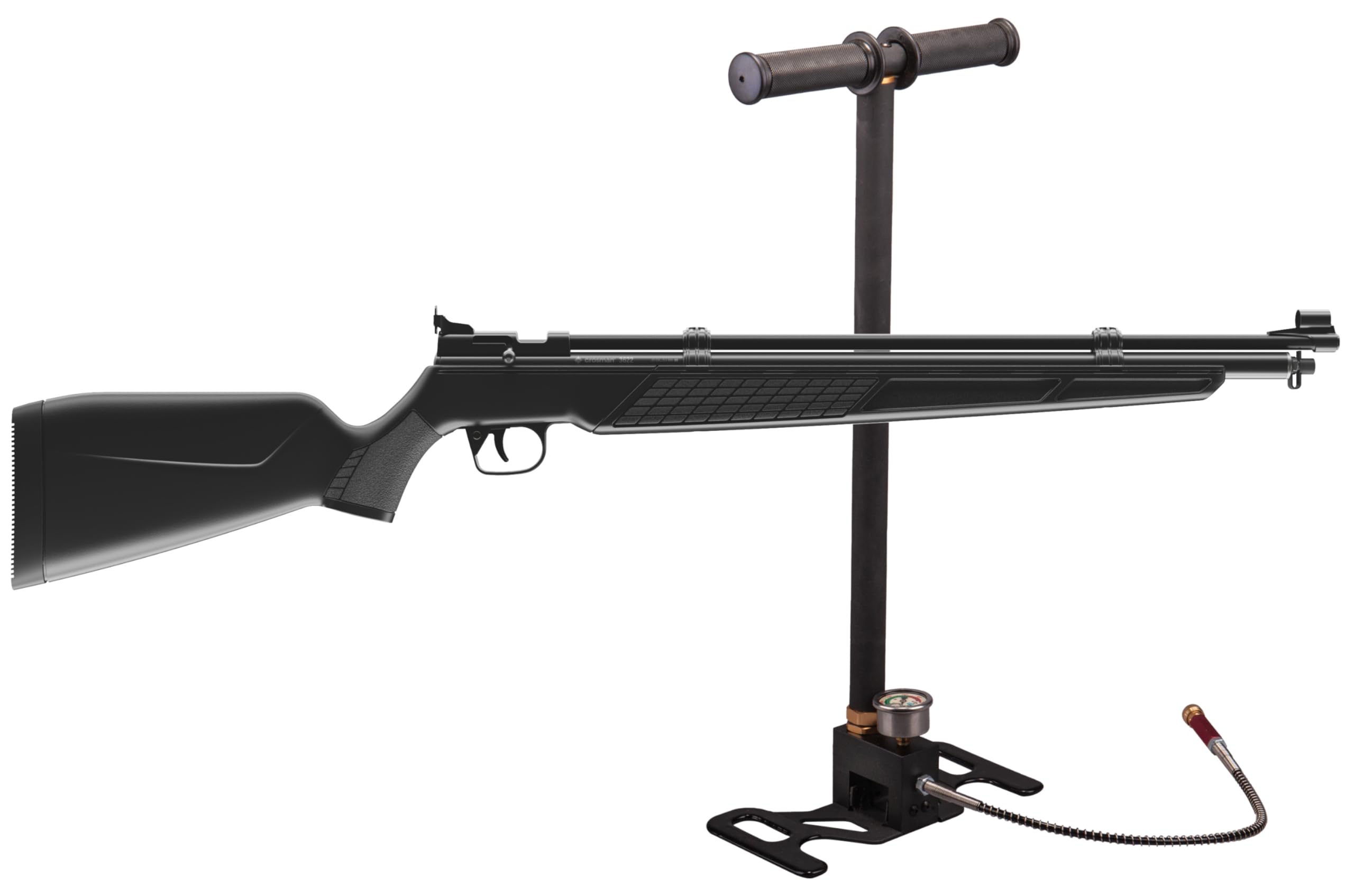 Crosman C3622SKT .22-Caliber PCP Air Rifle with Hand Pump