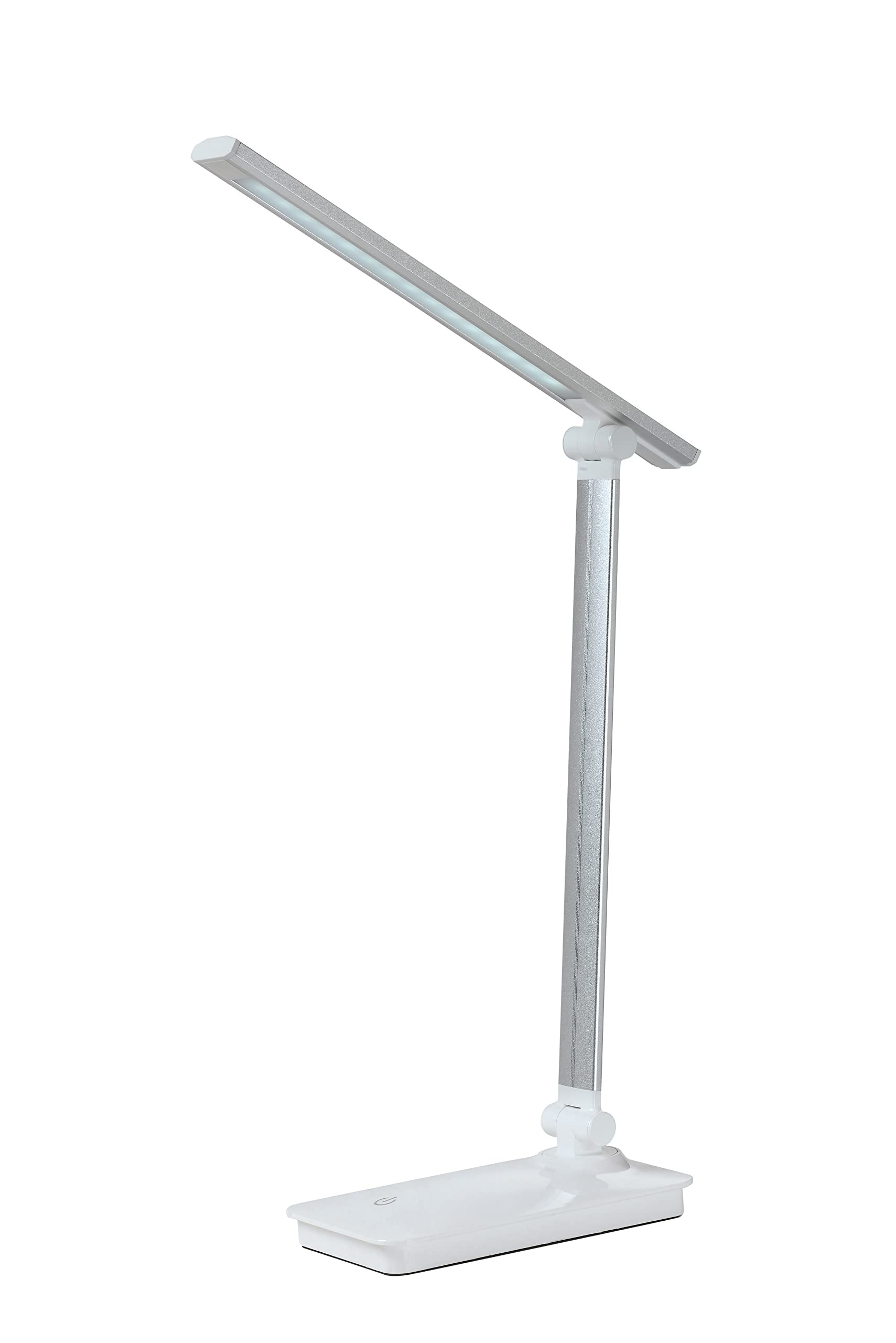 BEL AIR HOME - Lámpara Flexo LED Para Escritorio Serie ARQUITECH Táctil con 3 Intensidades 5W 6500K (BLANCO Y GRIS)