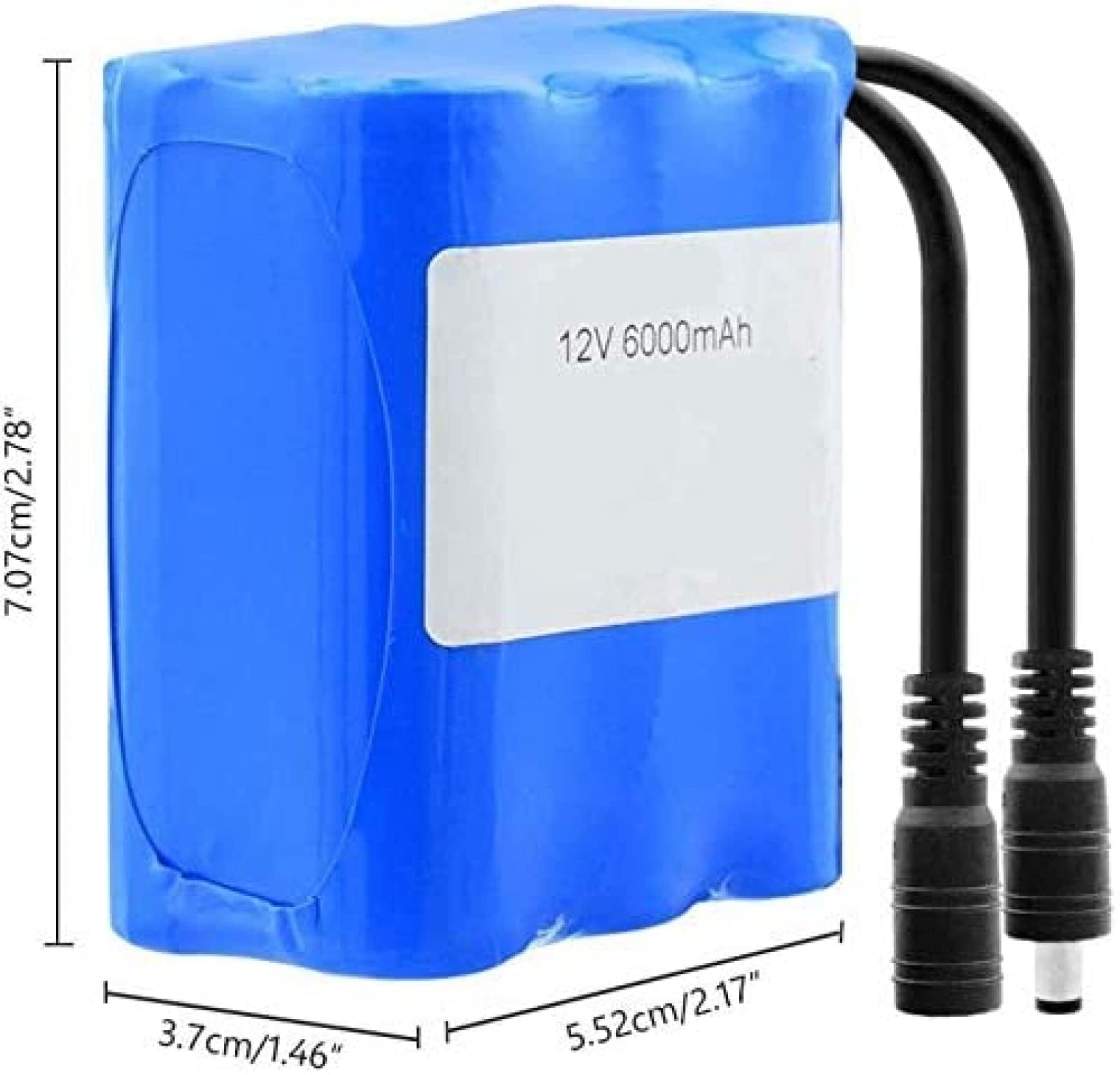 Lucy　0508 Amazon.com: TKZCZ 18650 12v 6000mah Li-Ion Battery Pack (6X