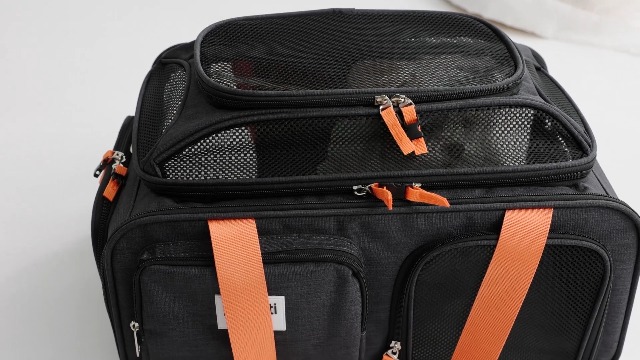 pidipiti 19x13x9 TSA Approved top Expandable pet Carrier for Small