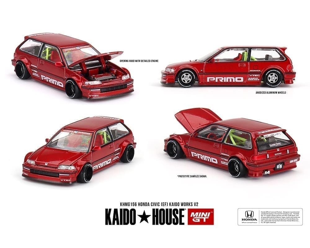 Amazon.com: Kaido House Honda Civic (EF) Kaido Works V2 by