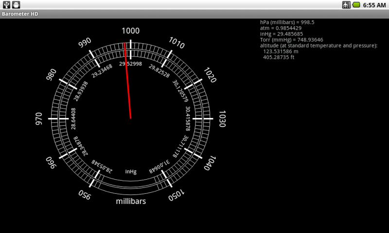 Barometer HD - App on Amazon Appstore