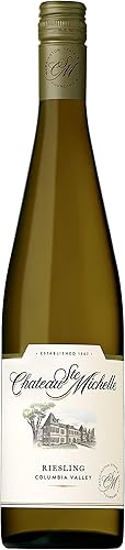 Chateau Ste. Michelle Columbia Valley Riesling, vino blanco, botella de 25.4 fl oz