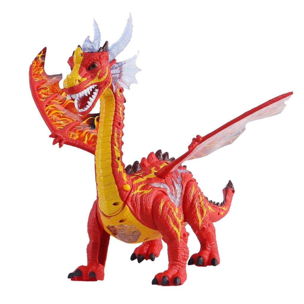 Buy ATORSE Dinosaur Animal Toy Fiery Dragon Model Toy Figure