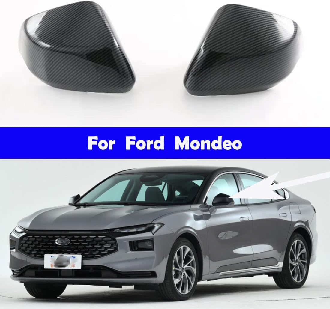 Car Interior trim strip Modified Carbon fiber Trim strip For Mondeo 2022-2023- (1 Gearbox trim frame Carbon fiber)