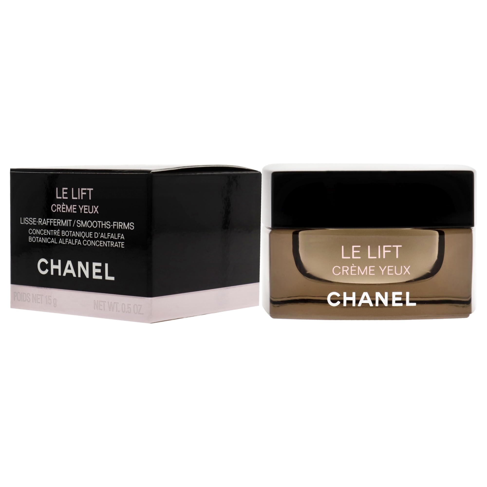 Amazon.com: CHANEL Le Lift Creme Yeux, Black, 0.5 Ounce : Beauty
