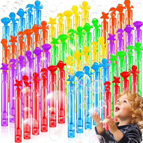 BBLTIFF 60 Stück Mini Seifenblasen Set