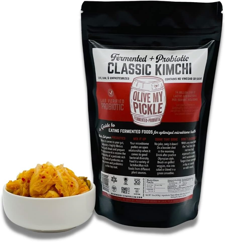 Olive My Pickle Fermented Onion Pickles 96 Ounces 3