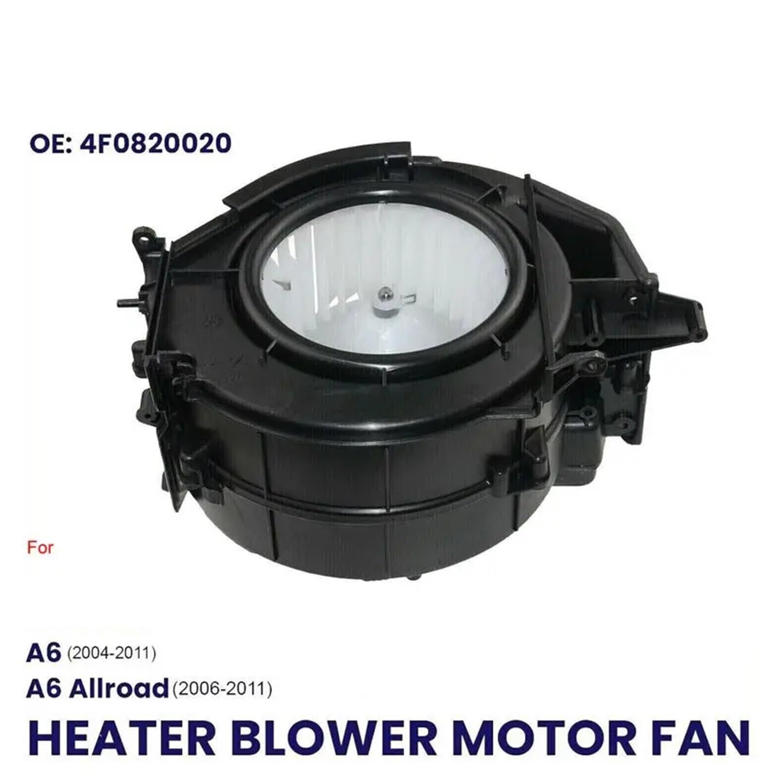 Silnik wentylatora dmuchawy nagrzewnicy do Audi A6 C6 R8 Climate AIR CON 2005-2011 4F0820020A