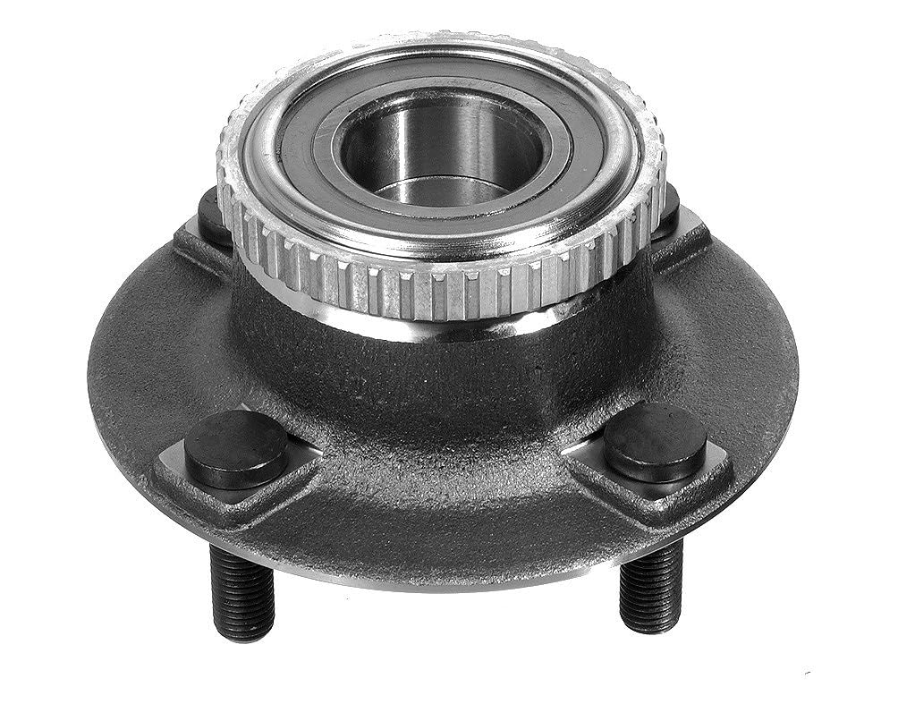 MEYLE 714 502 0003 Mozzo ruota senza materiale fissaggio/montaggio con bullone fissaggio ruota con cuscinetto ruota integrato con anello sensore ABS Posteriore