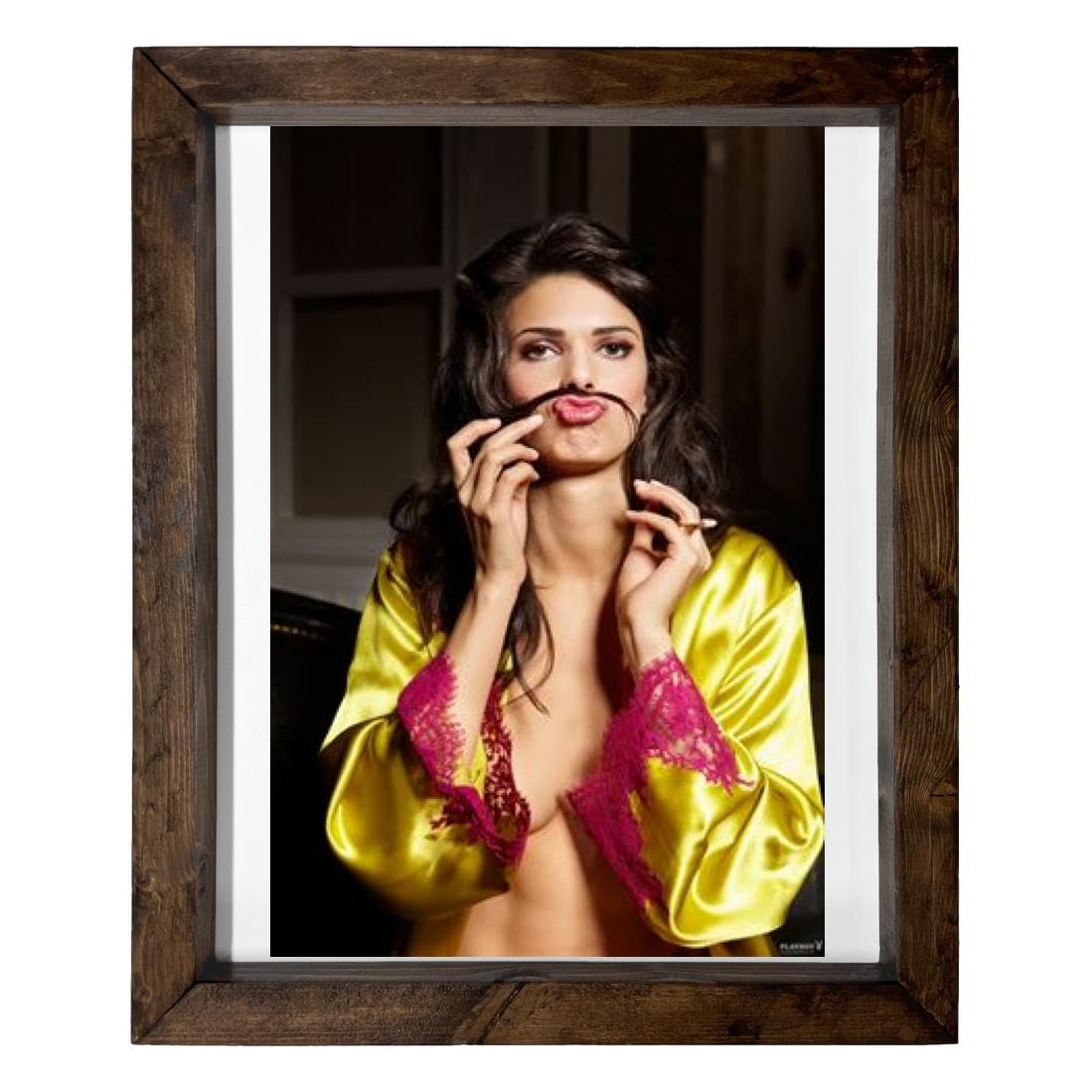 Zoi Gorman - 14X17 Full Color Photo Sign With Wood Frame PTR #PDI307452