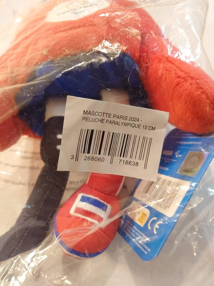 パリパランピック マスコット フリージュ ぬいぐるみ グッズ 2024 サッカー Amazon.co.jp: パリパランピック マスコット フリージュ
