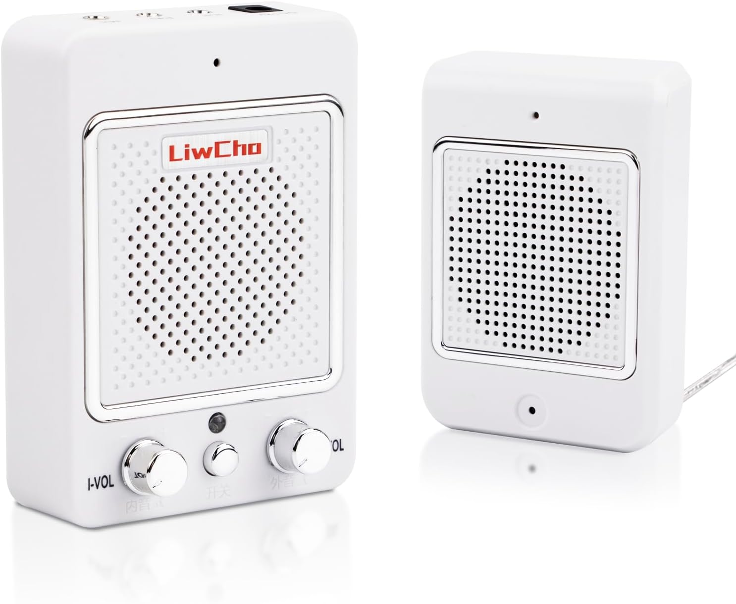 Amazon.com: LiwCho Window Speaker Intercom System,Wired Dual-Way Window ...