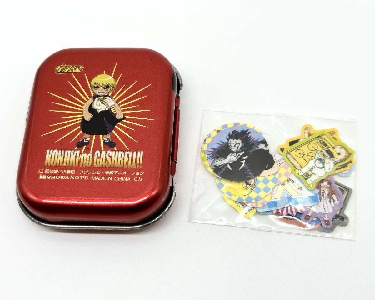 Amazon.co.jp: 金色のガッシュベル 小さなカン入りシール A 魔本