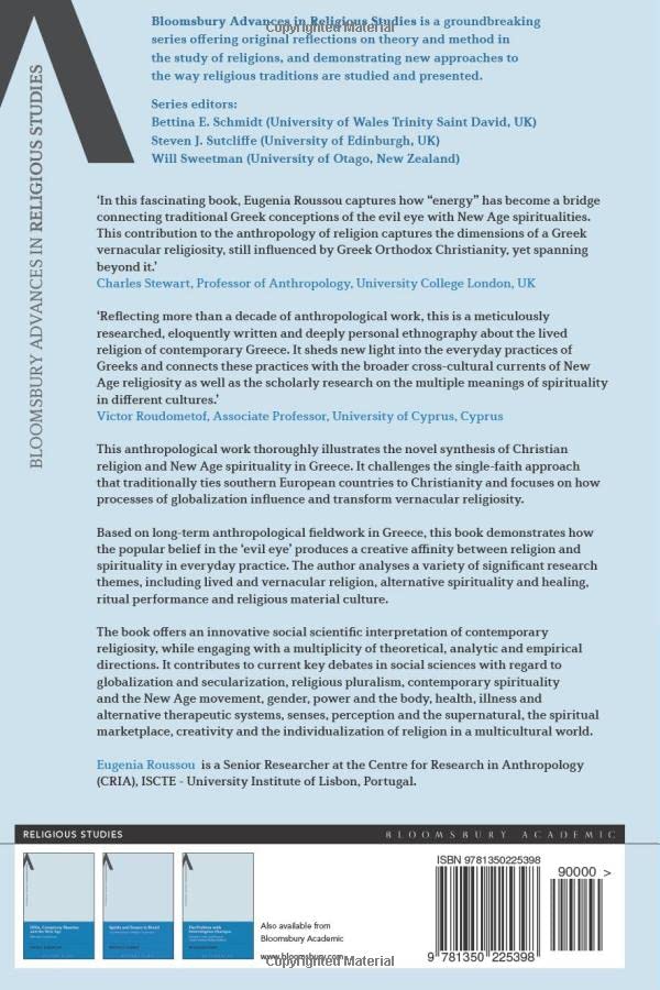 Orthodox Christianity, New Age Spirituality and Vernacular Religion: The Evil Eye in Greece (Bloomsbury Advances in Religious Studies) - Image 2