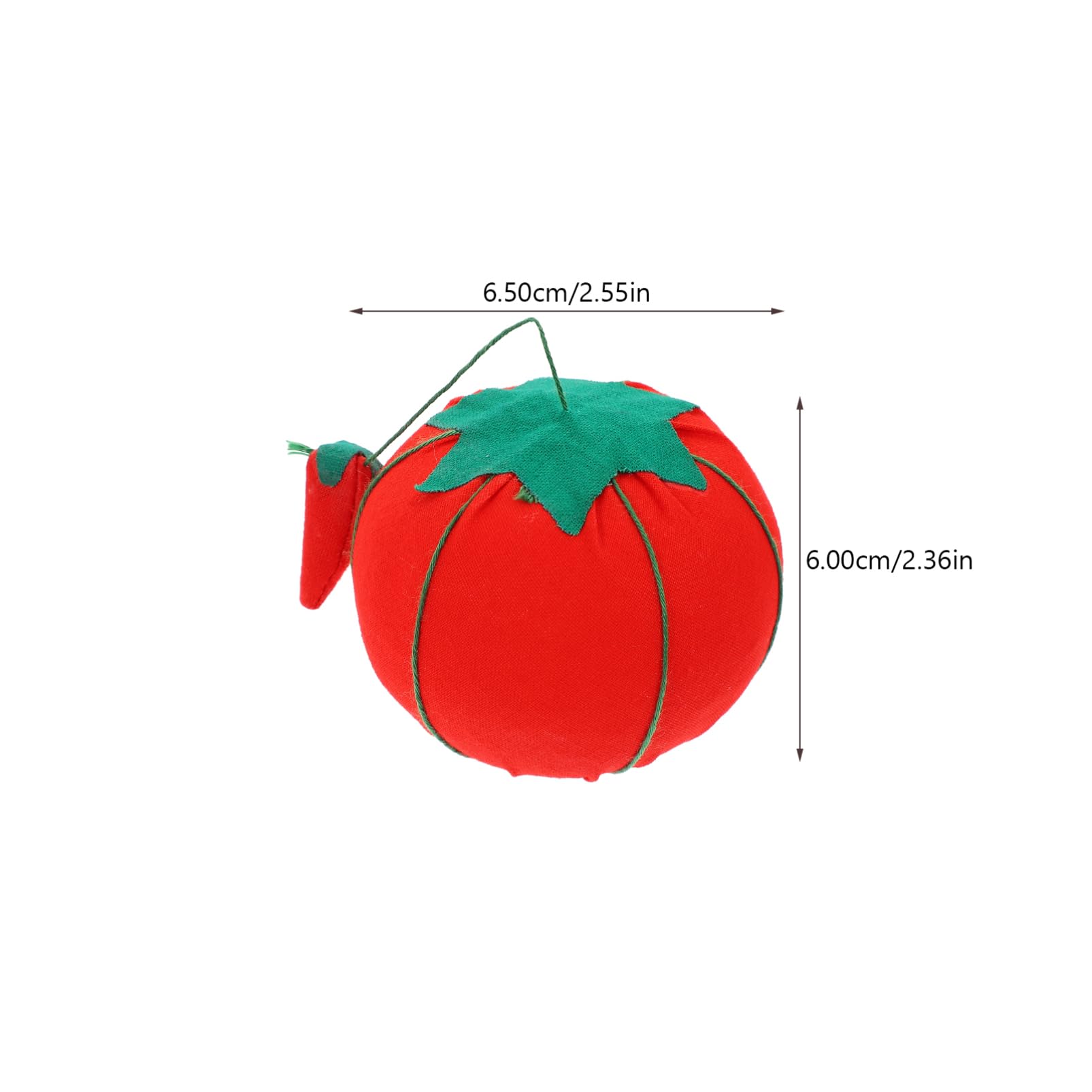 Alipis 50pezzi Puntaspilli Forma di Pomodoro Porta Spilli per Cucito Accessorio Pratico per Lavori Manuali Compatte per Principianti e Professionisti Facile da Trasportare