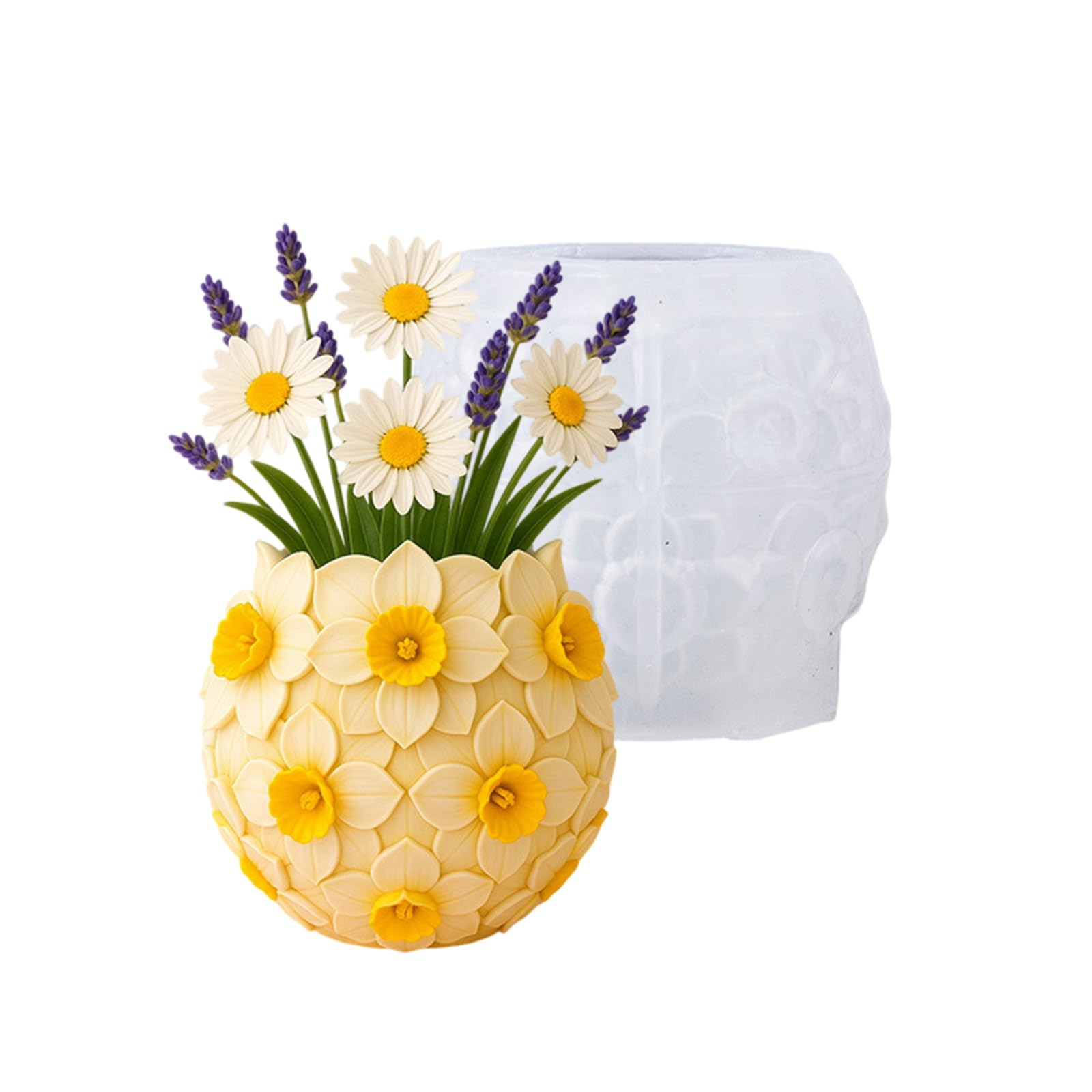 NEWFT Unique Design Silicone Craft Mold For Handmade Resin Pen Holder Plant Pots And Unique Creations