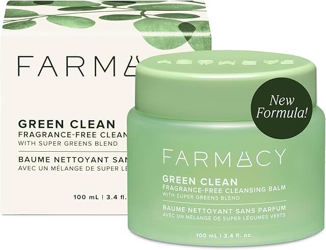 Farmacy Makeup Remover Cleansing Balm - Green Clean Waterproof Makeup Re...