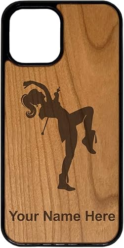 Miniatura 6 de Funda compatible con iPhone 11, iPhone 11 Pro, iPhone 11 Pro Max, Majorette, grabado personalizado incluido (madera), Bambú