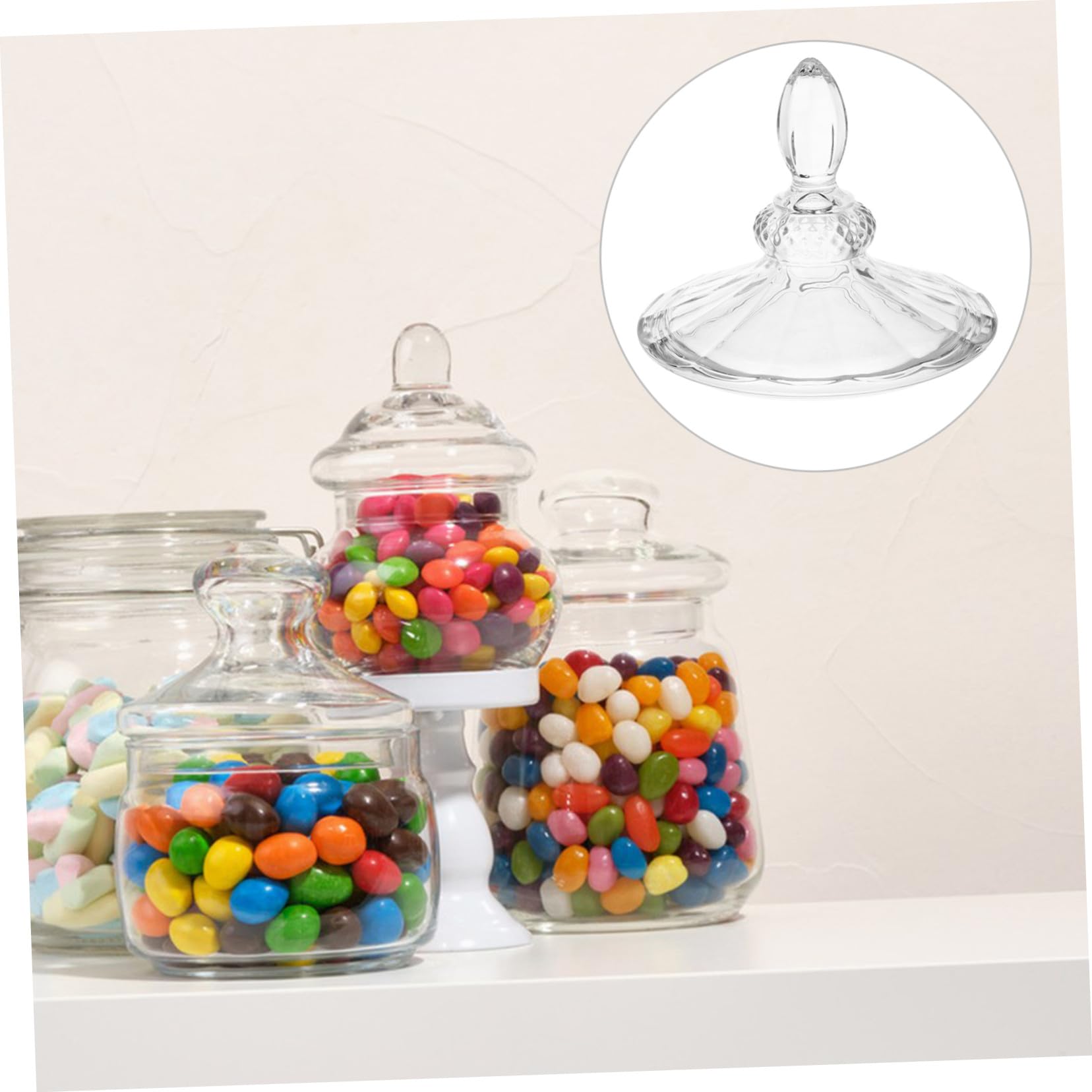 Wasserkrugdeckel aus Glas, 3l, Ersatzdeckel für Wasserkrug für Küche