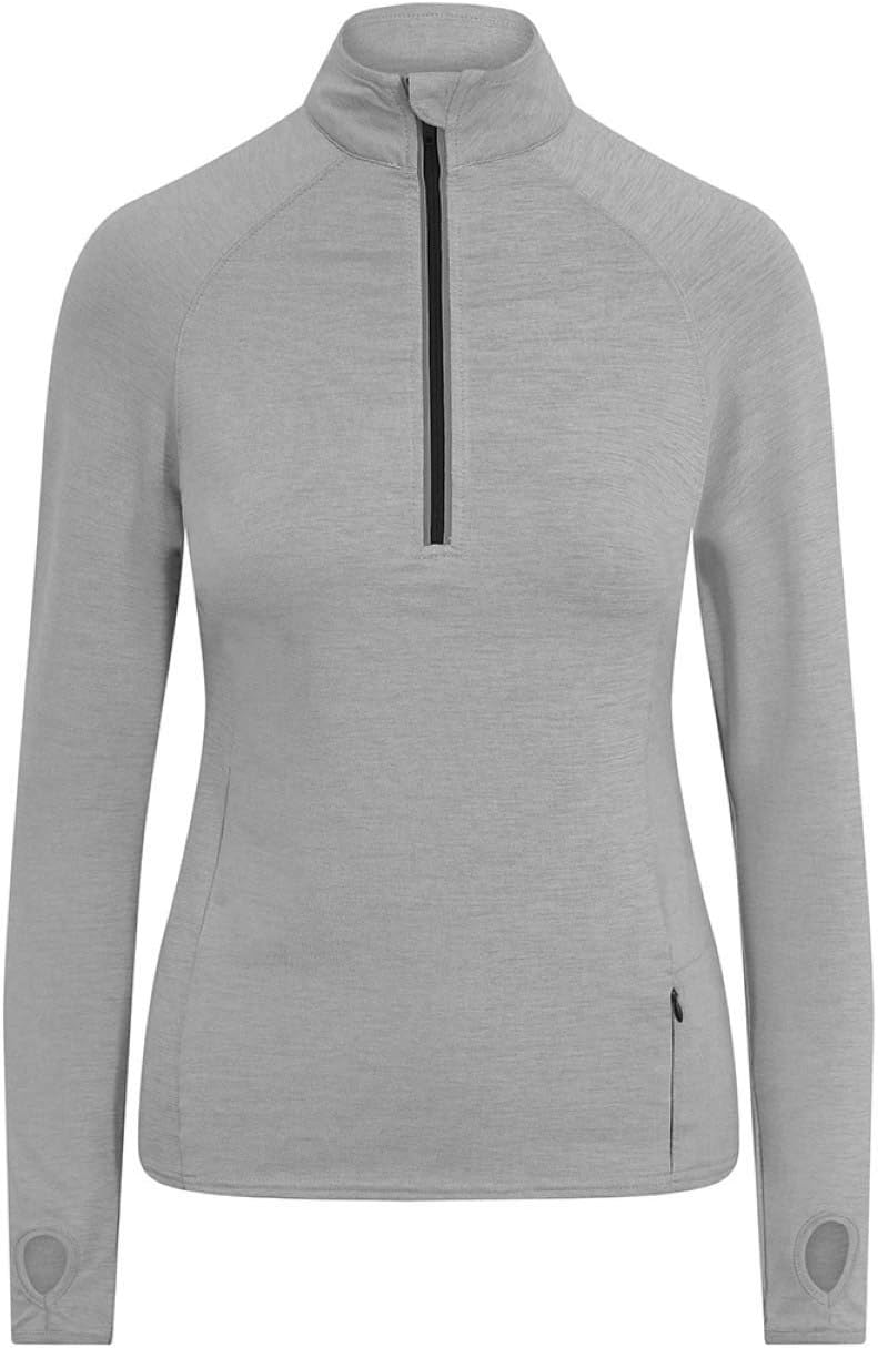 AWDis Cool-Flex™ Girlie Half Zip Top Silver Grey XS