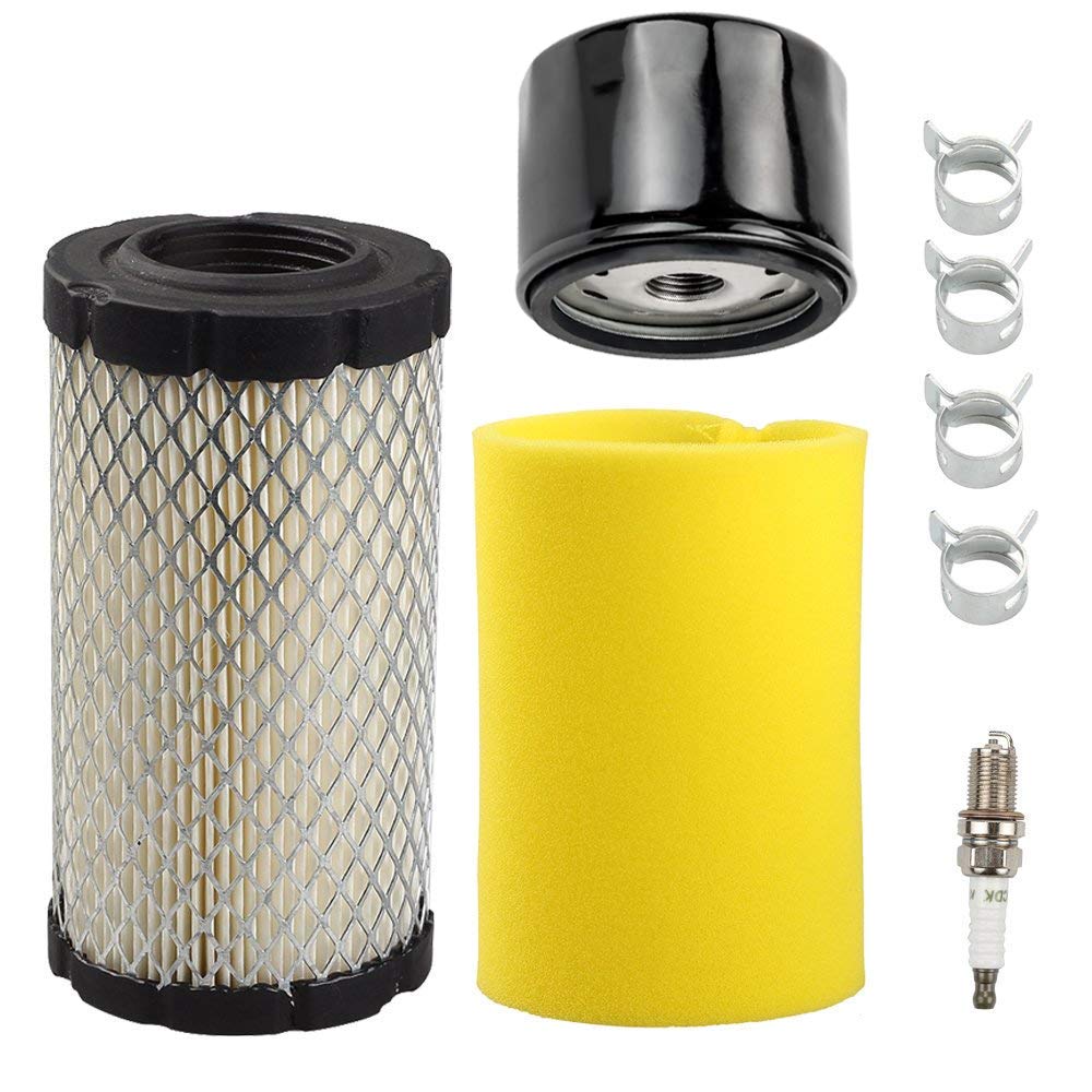 Harbot 793569 D110 Air Filter/Pre Filter with Oil Filter Spark Plug for