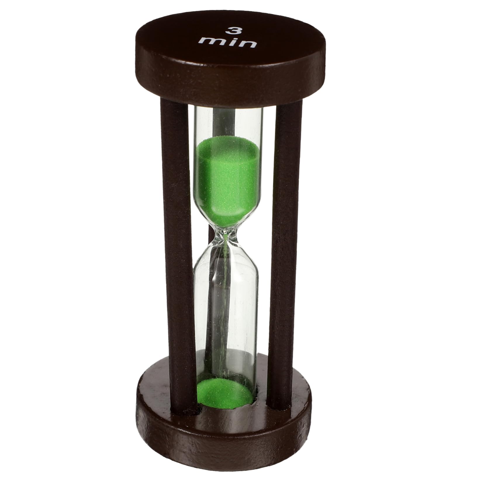 GRIRIW Silent Sand Timer 3 Timer for Boys and Girls for Tooth Brushing and Sensory Play Random Color