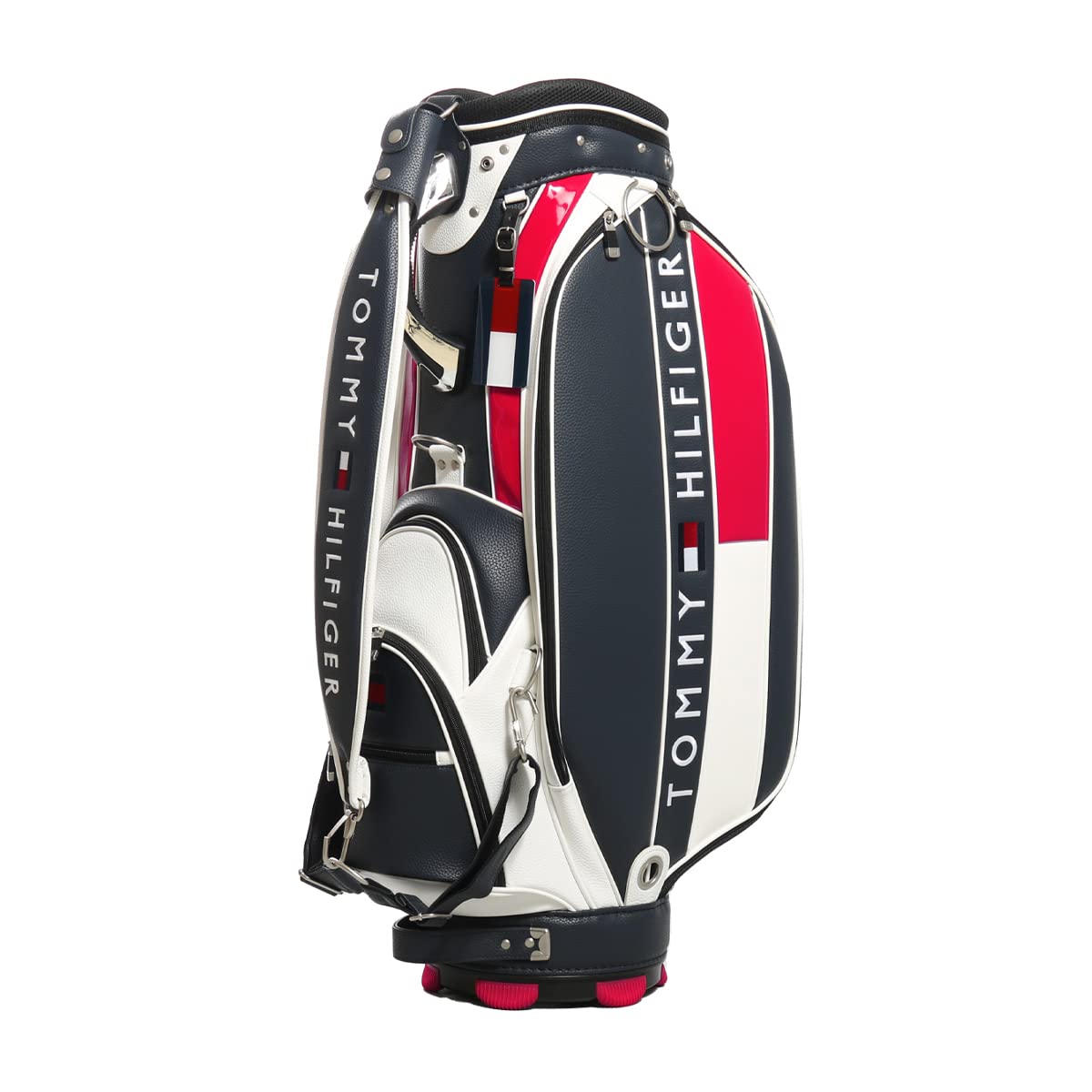 Amazon | [トミーヒルフィガー] ゴルフ キャディバッグ カート型 6分割