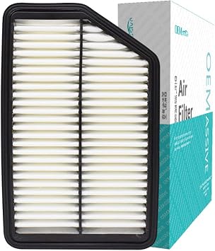 Engine Air Filter Compatible with Hyundai Elantra 2011-2012 1.8L,Hyundai Tucson 2010-2015,Kia Sportage 2011-2016 2.4L Car Air Filter Replacement 28113-2S000 CA11053A