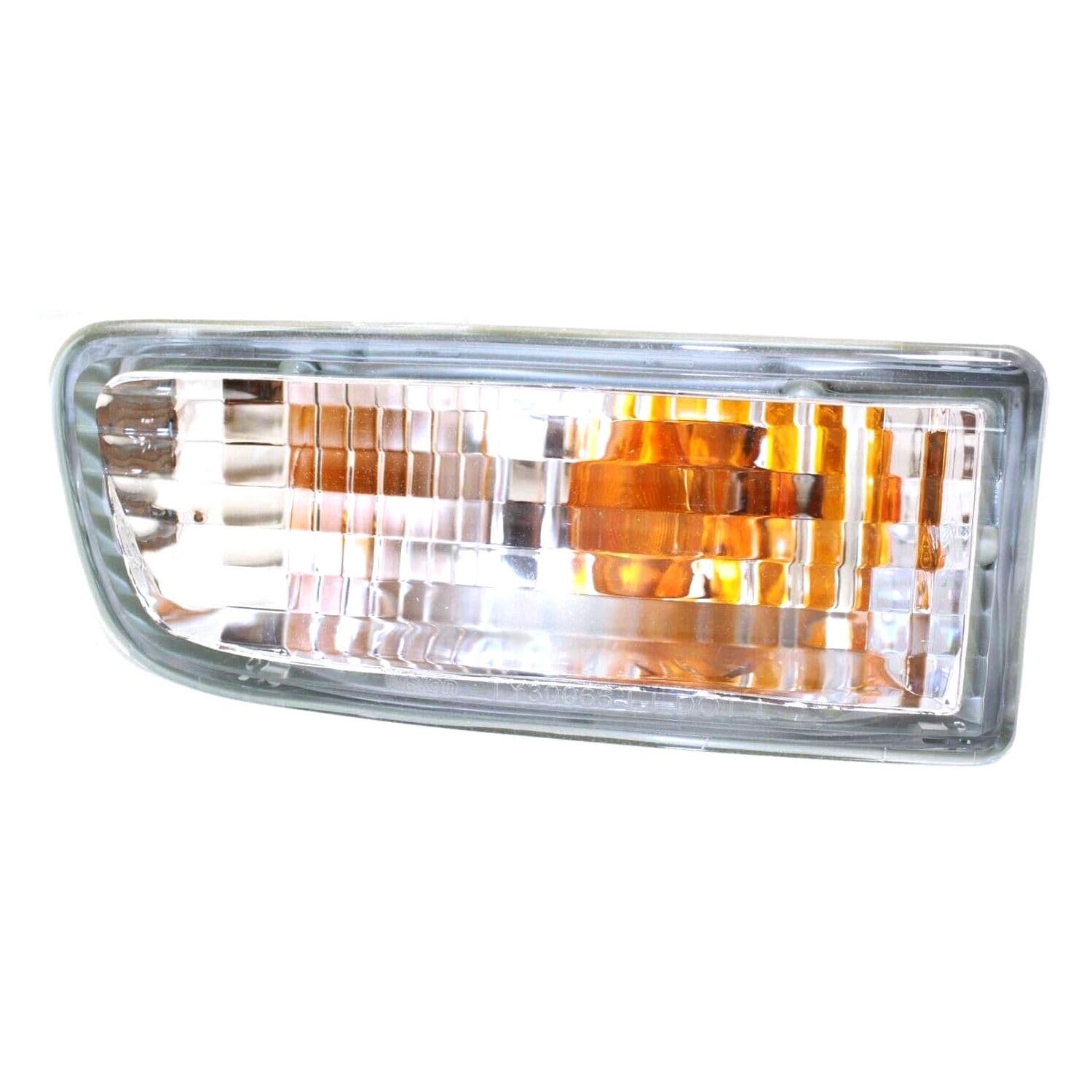 OEEOKEJAD Signal Light Driver Side Clear Lens W/Bulb Signal Lamp for Toyota for 4Runner Base 1999-2001 & Limited/SR5 1999-2002 Left TO2530133 8152035250