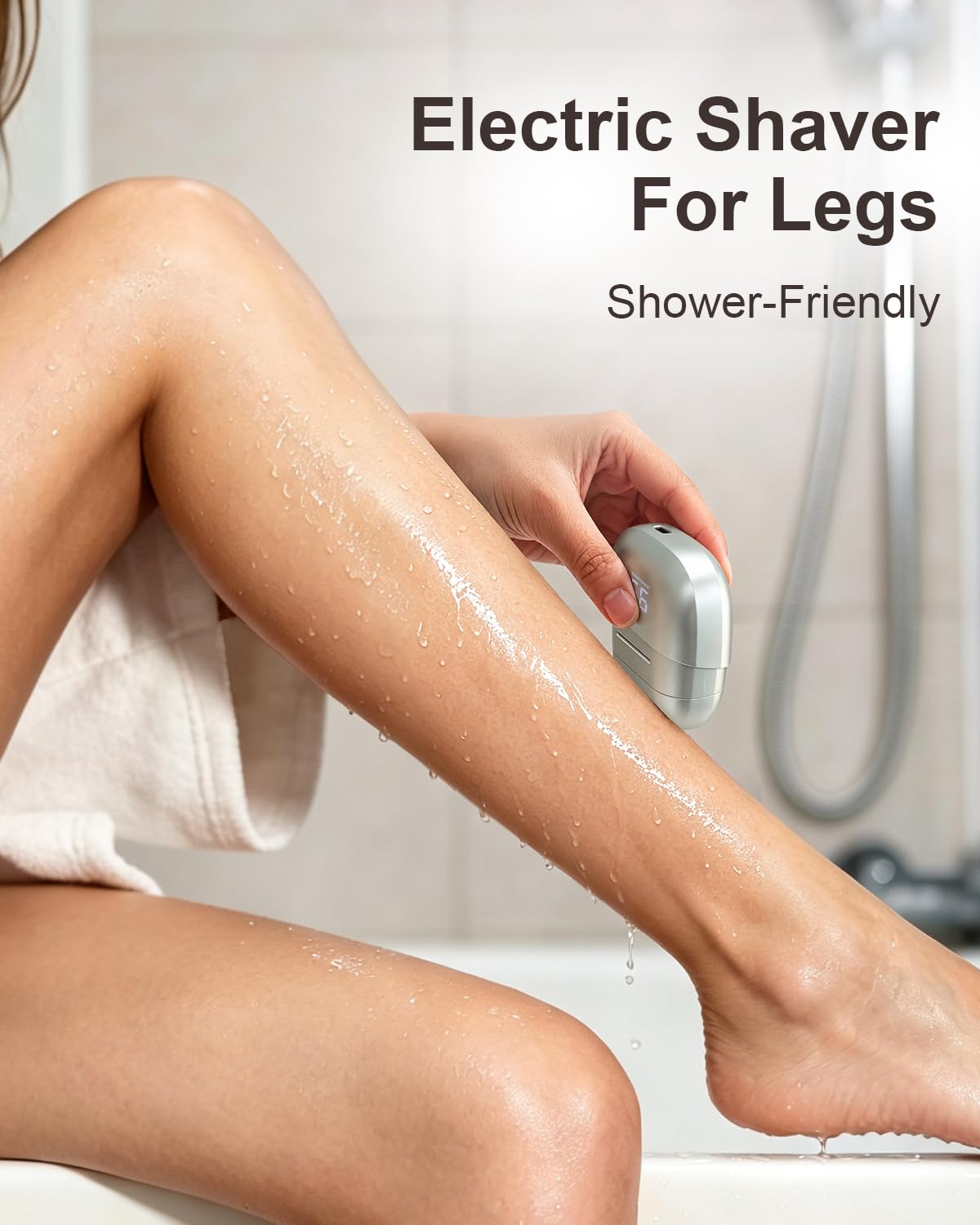 Mini rasoio elettrico da donna, impermeabile, senza fili, per depilazione, gambe, viso, corpo, bikini, pelle sensibile, per ragazze adolescenti (verde, alla moda)