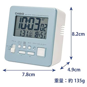 カシオ デジタル 電波時計 DQD-80J-8JF カシオ デジタル 電波時計 DQD-80J-8JF