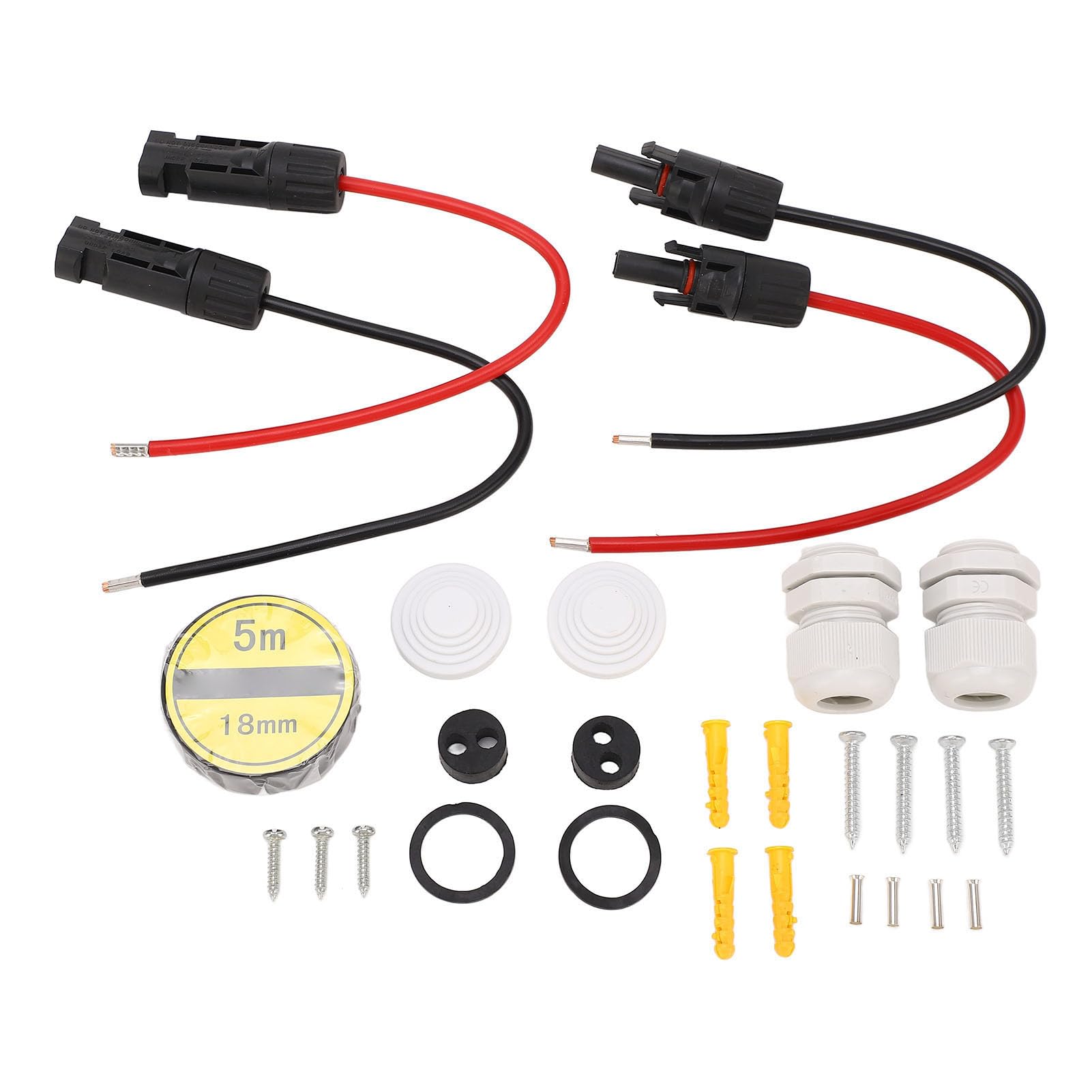 Mini Interruttore Automatico 16A DC 12-400V AC 90-400V Sezionatore Solare con Scatola Impermeabile IP65 per sistemi solari fotovoltaici e Produzione di energia off-Grid -