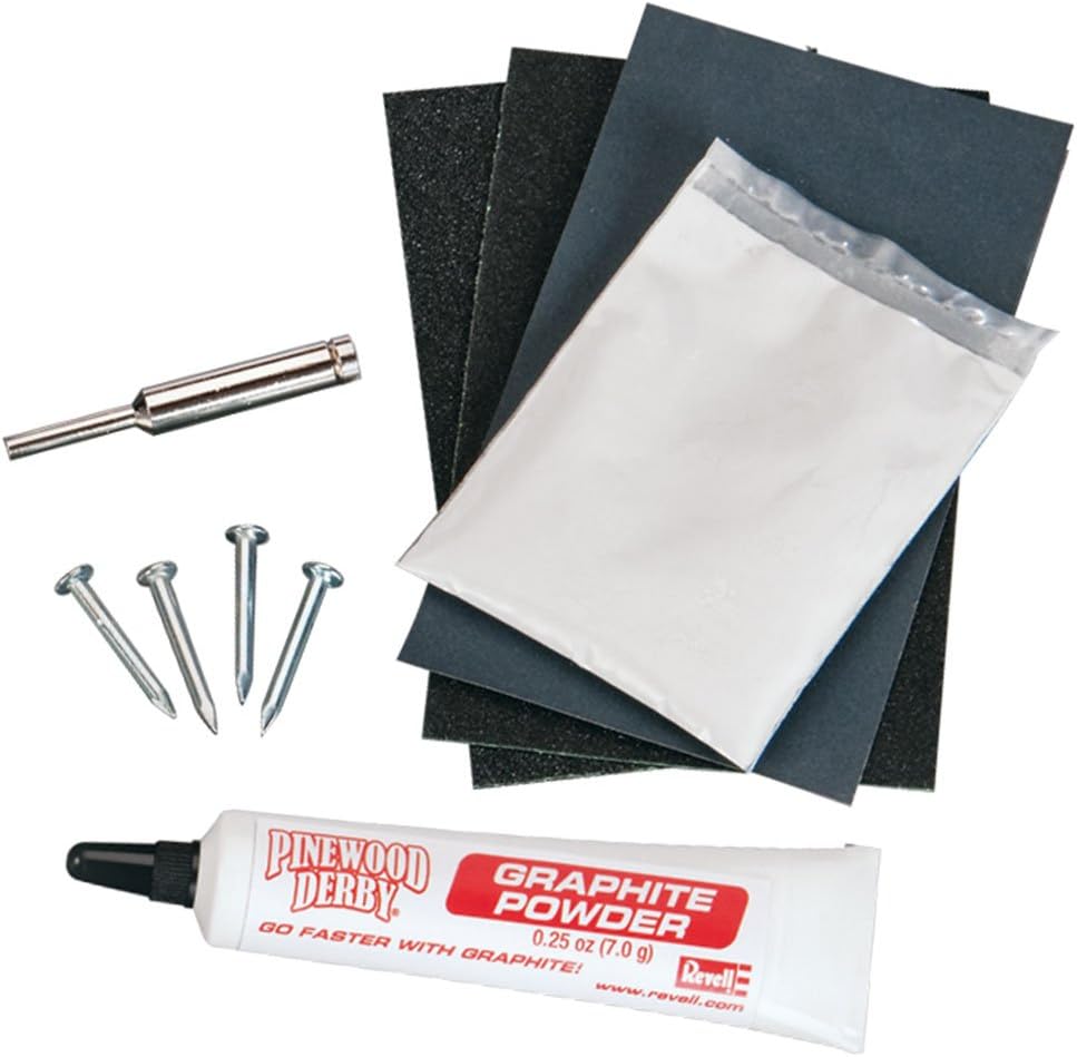 Revell Pinewood Derby Tuning Set/Speed Kit