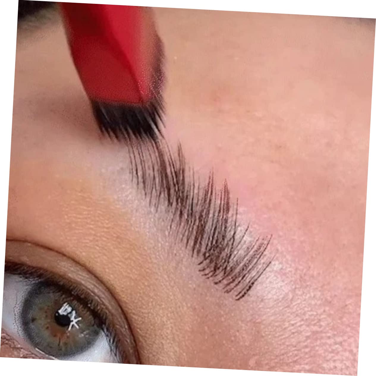 4 Set Di Pennelli Per Sopracciglia Angolati Per Trucco Da Donna Strumento Per Modellare E Riempire Le Sopracciglia 2 Pezzi * 4