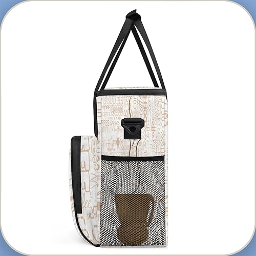 Miniatura 4 de Bolsa de transporte para cafetera de cápsulas de café FengQuGou, bolsa de almacenamiento y viaje compatible con Keurig K-Mini o K-Mini Plus, estuche