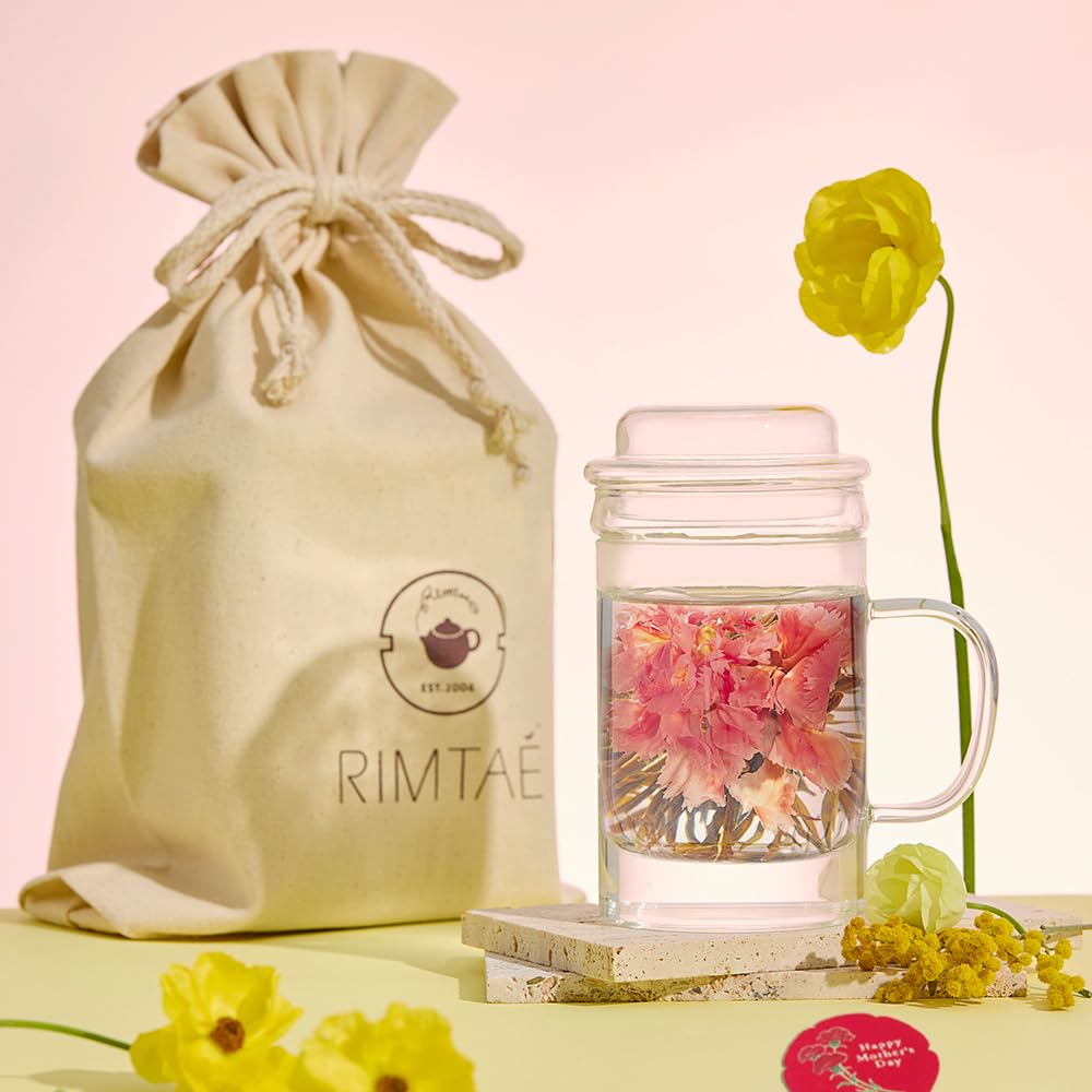 Amazon.co.jp: RIMTAE 2026 母の日 ギフト カーネーション 工芸茶 花
