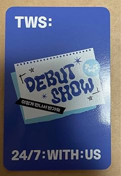 Amazon.co.jp: TWS ドフン DOHOON withmuu Debut Show トレカ B : おもちゃ