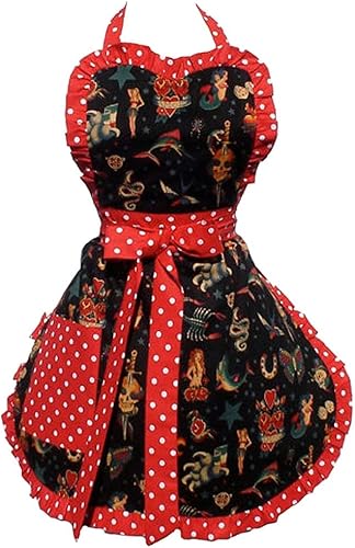 Miniatura 1 de hemet clásico Tatuaje Deluxe delantal