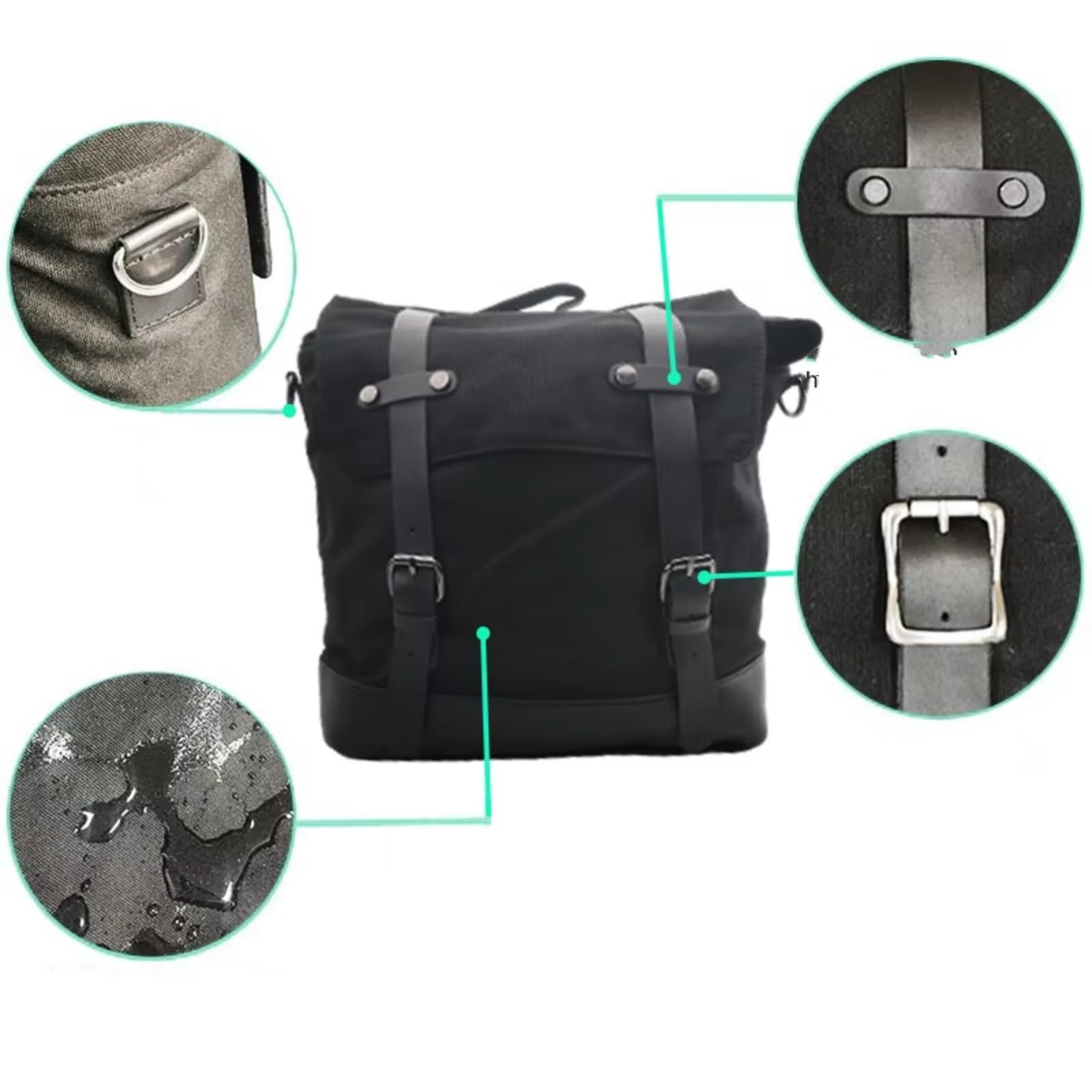Motorradtasche Kompatibel Mit Forza350 Für R1200GS Motorrad Satteltasche Motorseitengepäck, Reise Umhängetasche Werkzeugtasche Reise Aufbewahrungstaschen Universell