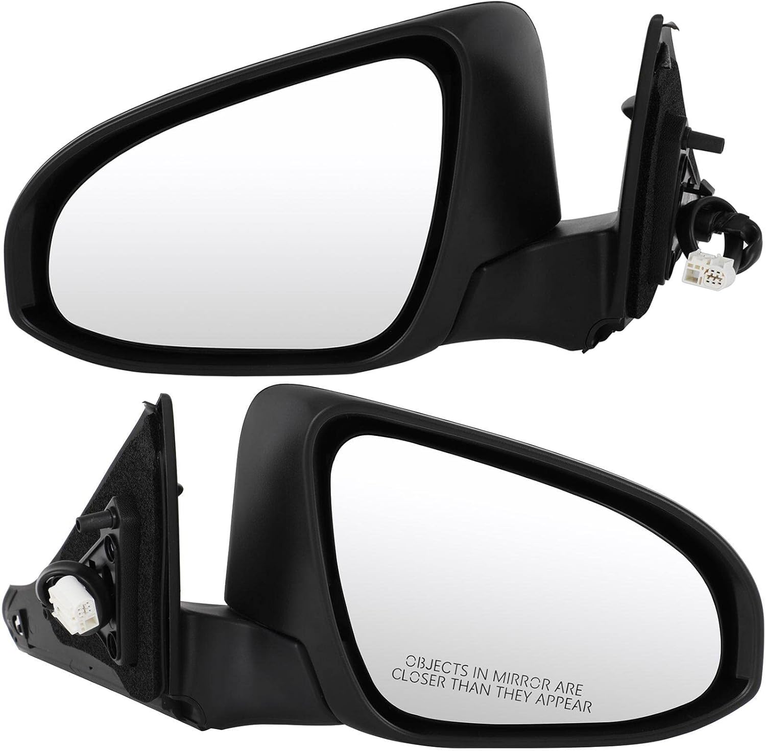 ECCPP Exterior Mirrors Replace with 2015 2016 2017 For TOYOTA CAMRY Driver and Passenger Side TO1320320 TO1321320
