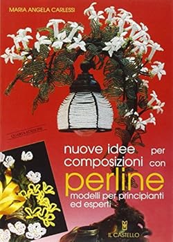 Paperback Nuove idee per composizioni con perline [Italian] Book