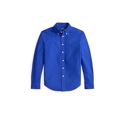 Polo Ralph Lauren Kids Garment Dyed Cotton Oxford Shirt (Big Kid) Boy