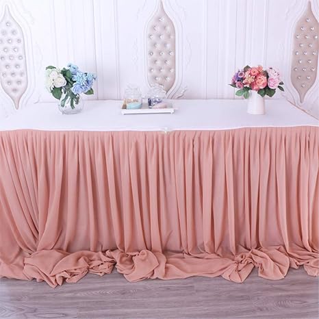 jupe de table mariage