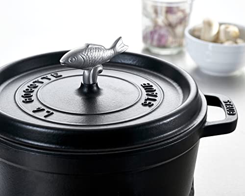 Staub 40509-348-9 Fish Knob, Stainless Steel - Image 2