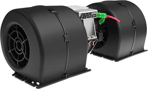 SCITOO Motor de soplador de calentador HVAC con ventilador motor de soplador HVAC apto para 008-A45-02,26-19939 (12V) Conjunto de motor de